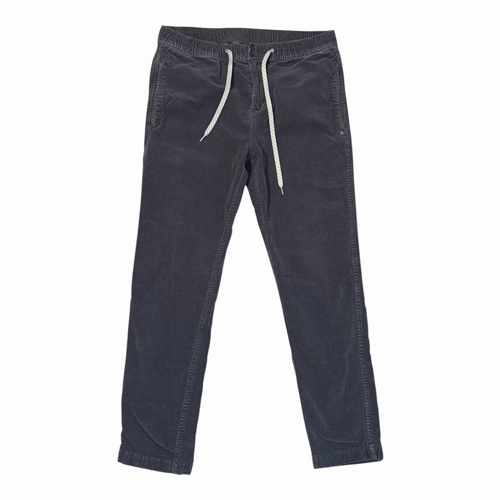 Vuori Optimist Pant Large Charcoal Gray Drawstring Stretch Pants